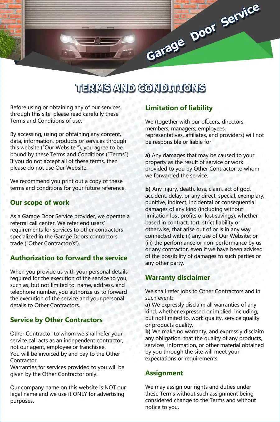 Galaxy Garage Door Service Glendale, AZ 623-295-3082